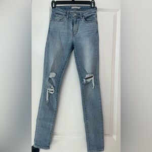 Levi’s 721 High Rise Skinny Jeans